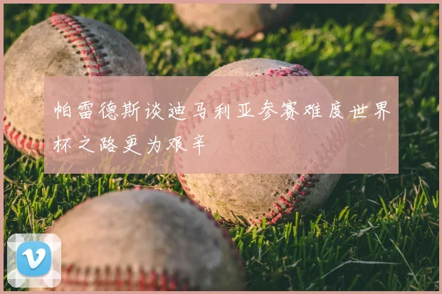 帕雷德斯谈迪马利亚参赛难度世界杯之路更为艰辛
