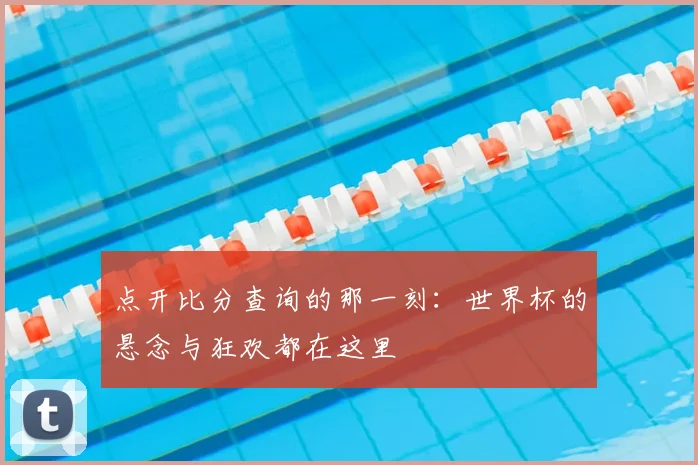 点开比分查询的那一刻：世界杯的悬念与狂欢都在这里